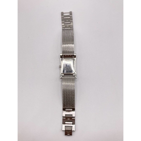 Kenneth Cole New York Ladies Silver Tone Mesh Band Quartz Watch KC4417 New Batt